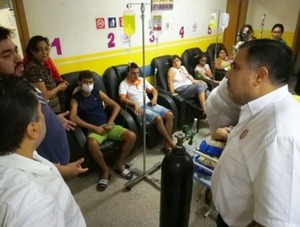 Ministro verifica atención en hospitales de Central