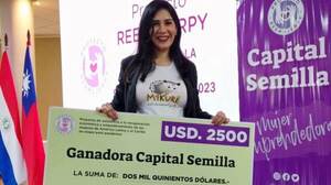 Emprendedora fue premiada por su innovación en porcelana fría