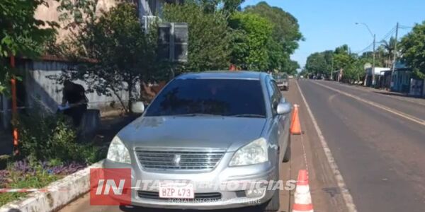 EN GENERAL DELGADO RECUPERARON VEHÍCULO QUE HABÍA SIDO ROBADO EN AYOLAS - Itapúa Noticias