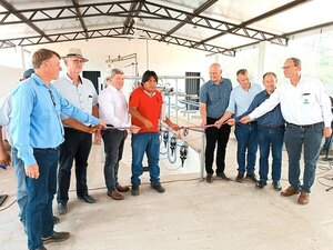 Centro de Capacitación Agrícola “La Huerta” cuenta con nuevo tambo lechero