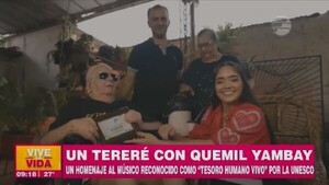 Tereré Jere brindó homenaje a don Quemill Yambay