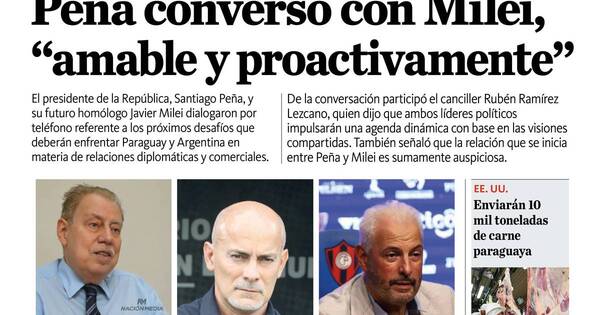 La Nación / LN PM: edición mediodía del 20 de noviembre