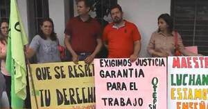 La Nación / Docentes denuncian que no figuran en registros del MEC y no pueden concursar