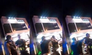 (VIDEO) Tatácho agredió a agente PMT en Encarnación