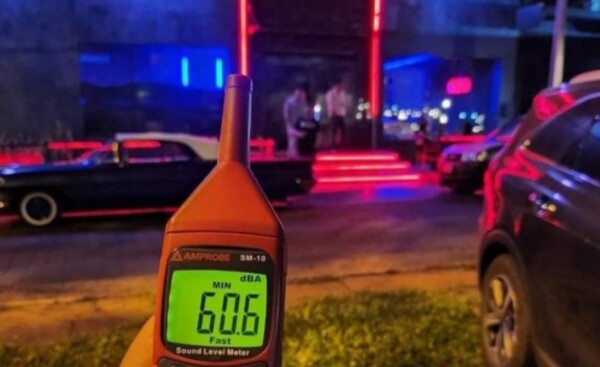 Controlan sonidos molestos en locales nocturnos de CDE