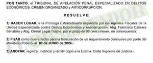 Otorgan seis meses más para investigar al Cnel. Luis Belotto, su esposa y al Abg. Miguel Mendieta por soborno 