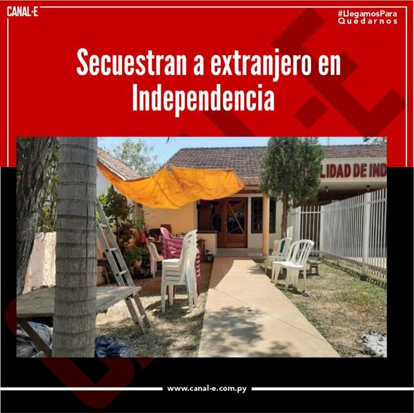 Secuestran a un extranjero en Guairá
