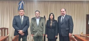 Fiscales de Ñeembucú se reunieron con sus pares de la Provincia de Formosa, Argentina