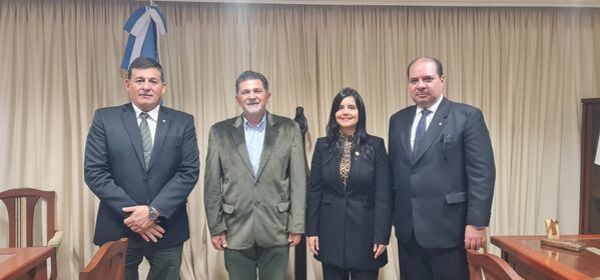 Fiscales de Ñeembucú se reunieron con sus pares de la Provincia de Formosa, Argentina