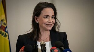 María Corina Machado felicita a Milei