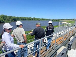 Verifican funcionamiento de la Defensa Costera de Pilar