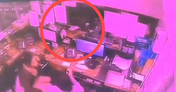La Nación / Hombres encapuchados y armados asaltan un motel en Lambaré