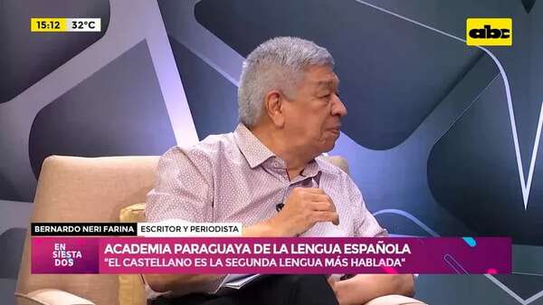 Academia Paraguaya de la lengua Española: Bernardo Neri Farina, electo como nuevo presidente - Ensiestados - ABC Color
