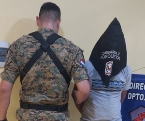 Detenido en Horqueta por agredir violentamente a su pareja