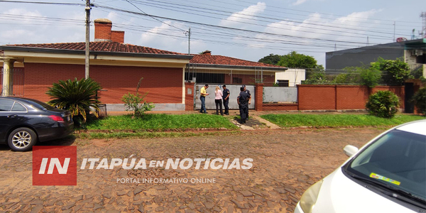 TENSA SITUACIÓN SE VIVIÓ CON UN SUPUESTO ATRINCHERAMIENTO EN VIVIENDA DE ENCARNACIÓN - Itapúa Noticias