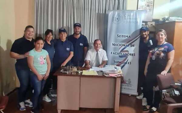 Los nuevos Facilitadores de Justicia de San José de los Arroyos - Noticiero Paraguay