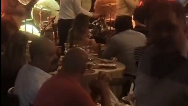 Juez Sosa Nicoli participó del cumpleaños de Calé Galaverna