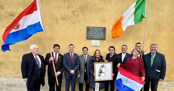 La Nación / Diputado Gamarra participa en acto conmemorativo a Elisa Lynch en Irlanda