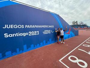 ¡Ejemplar! Atleta no vidente, se prepara para su debut en los Juegos Parapanamericanos - Unicanal