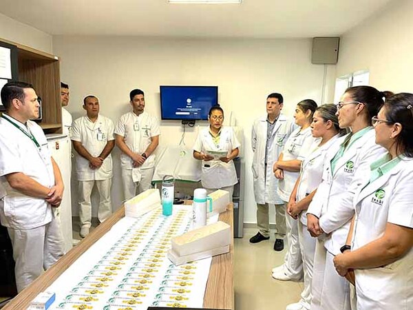 Premian a ganadores del concurso de lavado de manos en la Fundación Tesãi | DIARIO PRIMERA PLANA