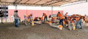 Destacan participación de 18 equipos en competencia de albañiles - ADN Digital