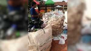 En cuestión de días: 10 escuelas de Ñemby lograron recuperar 700 kg de plástico