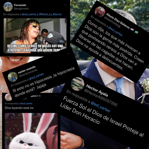 Tweet de Solcito Cartes : «todos los que te odian quedarán humillados», generó revuelo