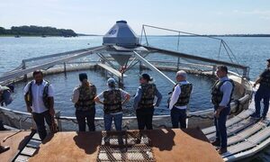 Técnicos del área de embalse de ITAIPU visitaron Instituto de Pesca en São Paulo