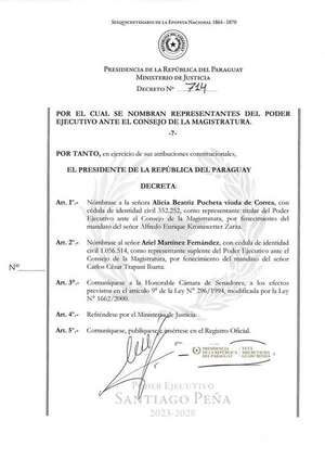 AUDIO: Consejo de la Magistratura: Decreto que designa a Alicia Puchetta es un “atropello constitucional”, según diputada Rocío Vallejo - La Primera Mañana - ABC Color