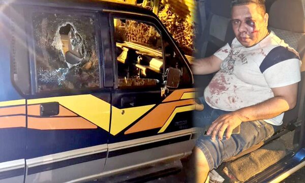 Suboficial fue brutalmente golpeado por motociclistas en avenida Perú de CDE – Diario TNPRESS