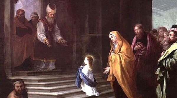 Santo del día – Martes 21 de Noviembre: Presentación de la Santísima Virgen María - Portal Digital Cáritas Universidad Católica