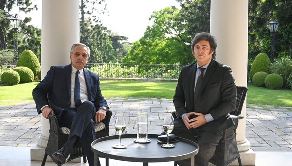 Alberto Fernández y Javier Milei, inician proceso de transición en la Argentina - .::Agencia IP::.