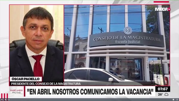 Presidente del CM aclaró que en abril se comunicó vacancia y juró Kronawetter - Megacadena - Diario Digital