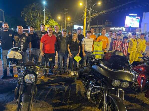 Realizan campaña de seguridad vial en Coronel Oviedo - Noticiero Paraguay