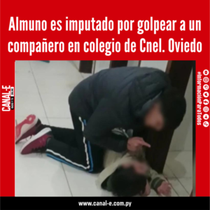 Imputaron a menor que golpeó a otro estudiante en colegio