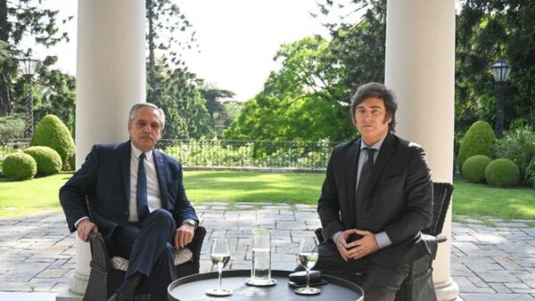 Fernández y Milei se reúnen para dar inicio a la transición en Argentina