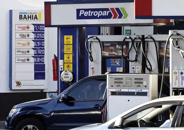 Petropar: precios de combustibles se mantendrán hasta fin de año - Economía - ABC Color