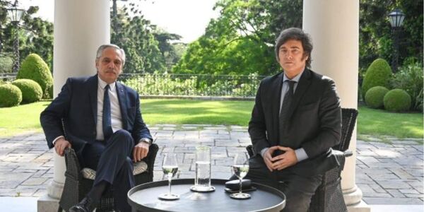 ALBERTO FERNÁNDEZ Y JAVIER MILEI, INICIAN PROCESO DE TRANSICIÓN EN LA ARGENTINA - Itapúa Noticias