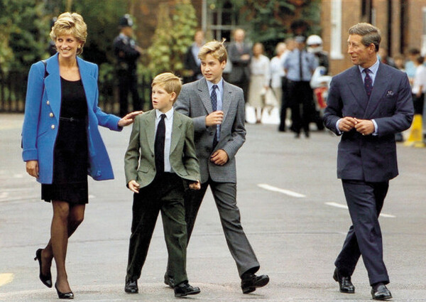 Diana de Gales hizo prometer a sus hijos que jmás se alejarían el uno del otro
