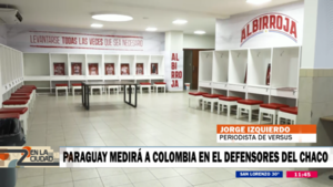 Versus / Las imponentes frases motivacionales en el túnel y vestuario albirrojo en el Defensores del Chaco