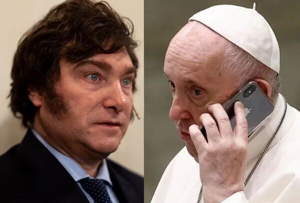 El papa Francisco llamó a Milei para felicitarlo por su triunfo en el balotaje contra Massa - Megacadena - Diario Digital