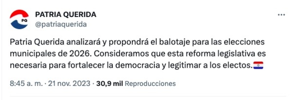 Luego del fracaso del desbloqueo, ahora buscarían el balotaje - El Trueno