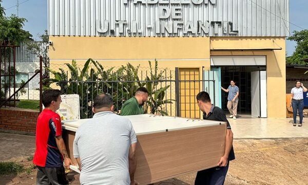 FUNDACIÓN TESÃI DONA MOBILIARIOS Y EQUIPAMIENTOS AL HOSPITAL REGIONAL DE CIUDAD DEL ESTE
