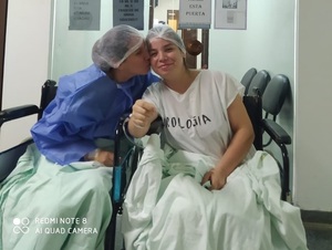 Médica sanlorenzana es dada de alta luego de exitoso trasplante renal » San Lorenzo PY