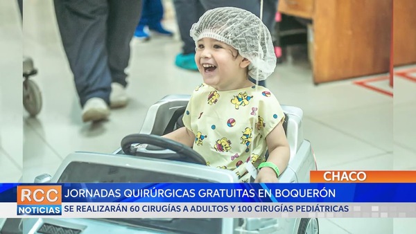 Comenzaron las jornadas quirúrgicas gratuitas que beneficiarán a 160 niños y adultos en Boquerón
