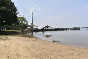 Descenso sostenido del río Paraná en zona de Ayolas - Nacionales - ABC Color