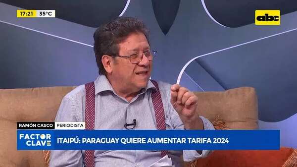 Itaipú: Paraguay quiere aumentar tarifa 2024 - Factor Clave - ABC Color