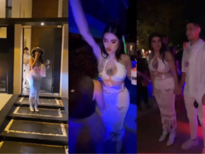 (VIDEO). Mañamí la despedida de soltero del pelotero Luís Zárate y su prometida