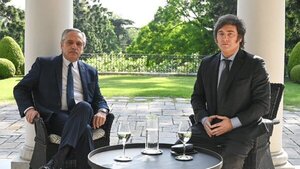 Alberto Fernández y Javier Milei, inician proceso de transición en la Argentina - ADN Digital