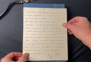Carta de Napoleón desde una Moscú en llamas está a la venta en EEUU
